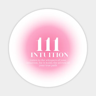 111 Intuition Sticker